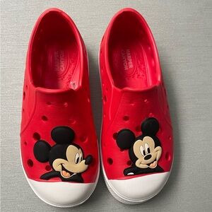 Harper Canyon Kids Red Water Shoes with Mickey Design